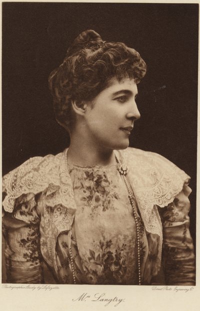 Lillie Langtry by English Photographer